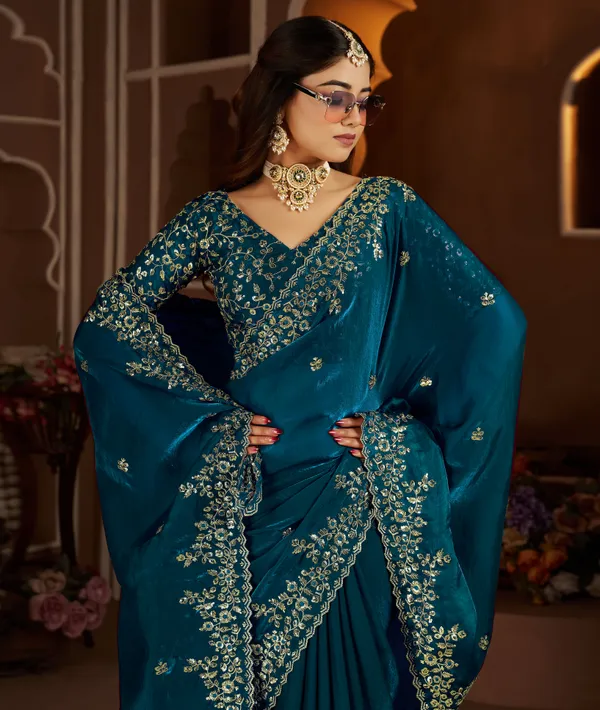 Rama_Colour_Satin_Silk_Saree_with_Heavy_Embroidery_Work_Blouse_Designer_Wedding_&_Party_Wear_Ethnic_Saree_for_Women