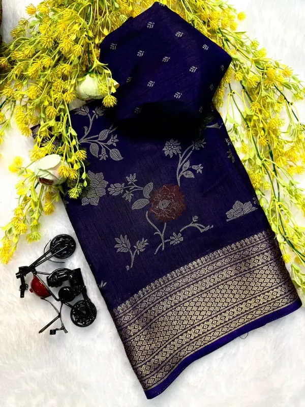 Ajrakh_Printed_Saree