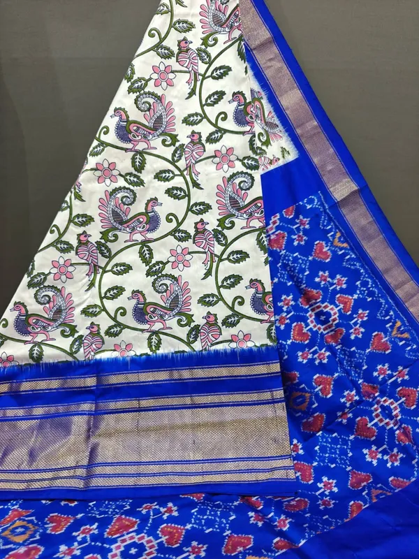 Pochammpalli_Designer_Printed_And_Dolla_Silk_Fabric_Sarees