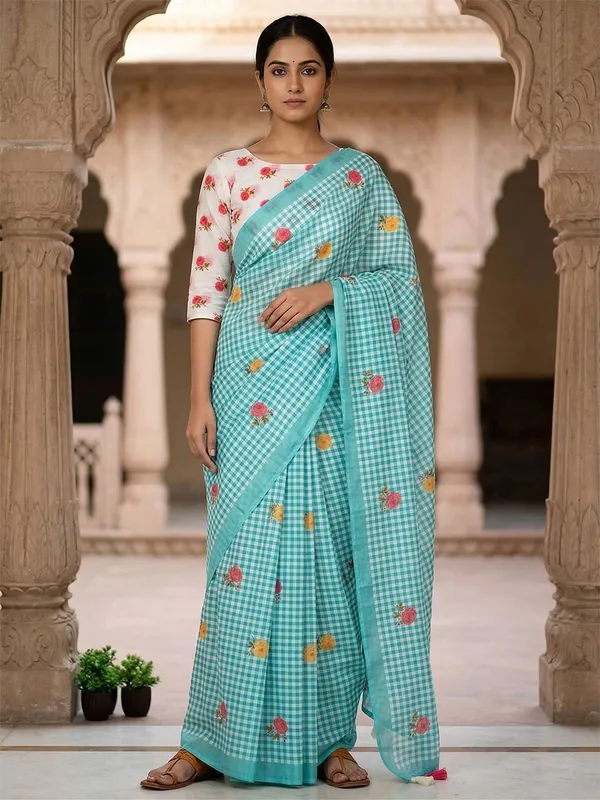 Latest_Linen_Sarees