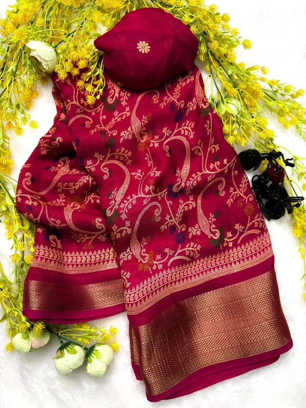Ajrakh_Printed_Saree