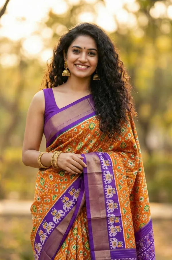 Pochampalli_Designer_Printed_And_Dolla_Silk_Fabric_Saree