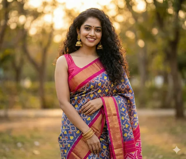 Pochampalli_Designer_Printed_And_Dolla_Silk_Fabric_Saree