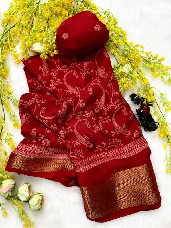 Ajrakh_Printed_Saree