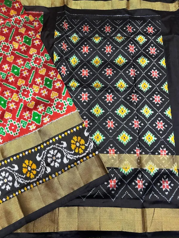 Pochammpalli_Designer_Printed_And_Dolla_Silk_Fabric_Sarees