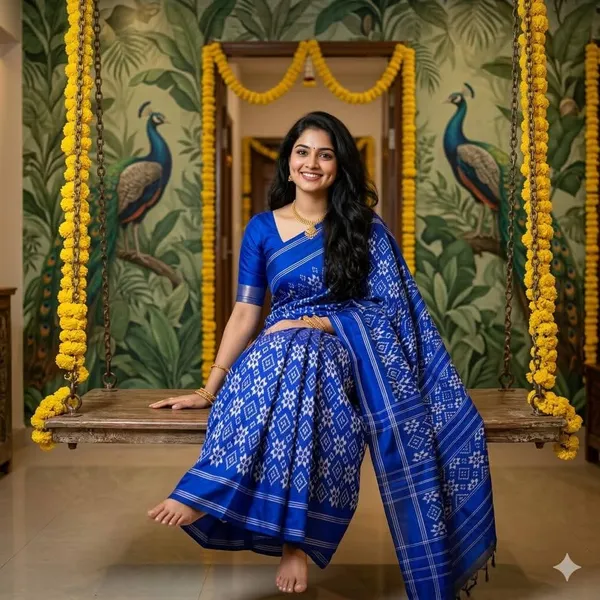 Pochampalli_Designer_Printed_And_Dolla_Silk_Fabric_Sarees