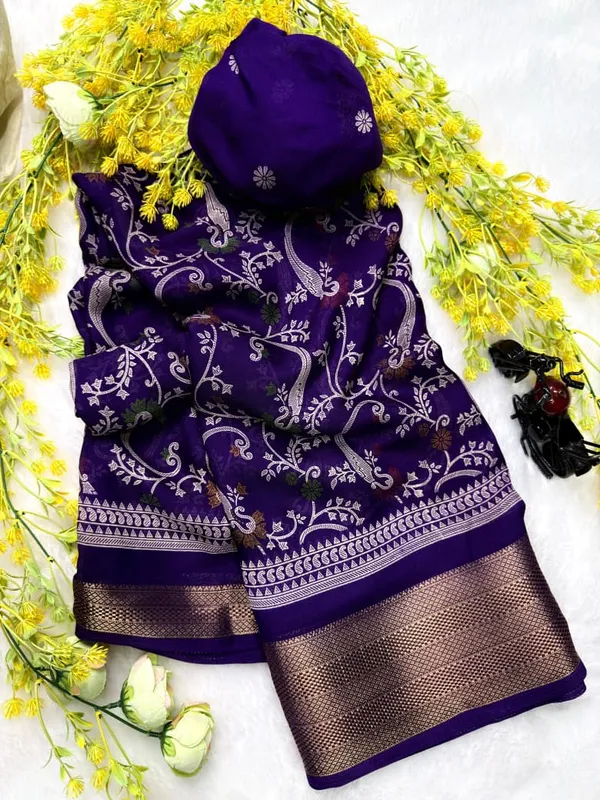 Ajrakh_Printed_Saree