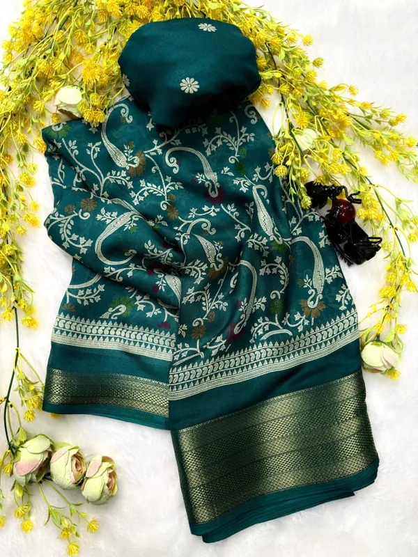 Ajrakh_Printed_Saree