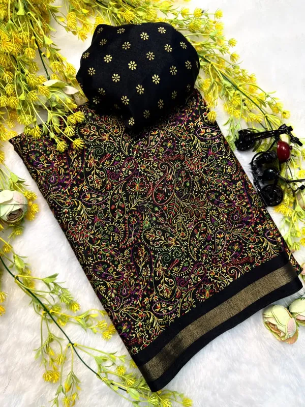 Ajrakh_Printed_Saree
