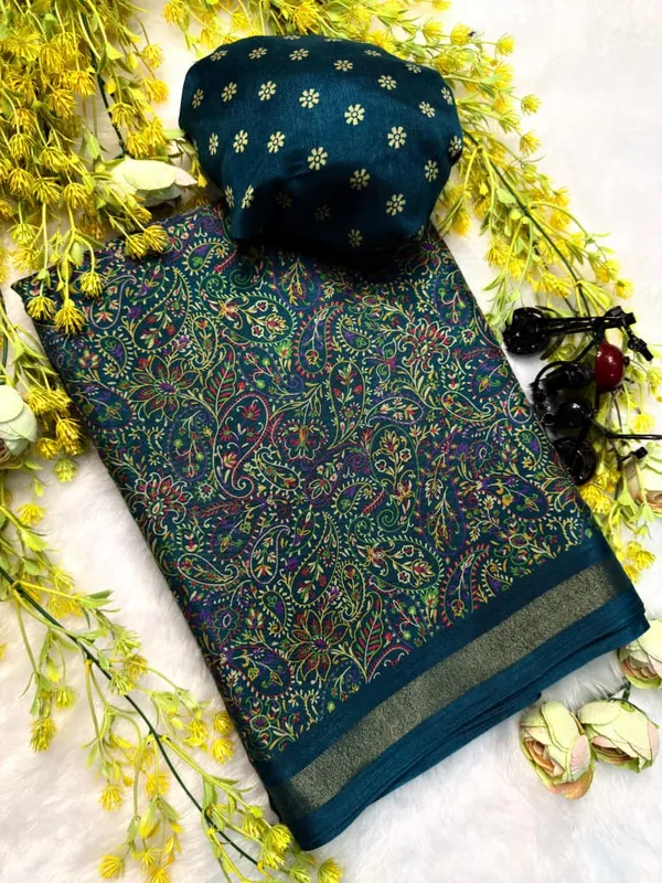 Ajrakh_Printed_Saree