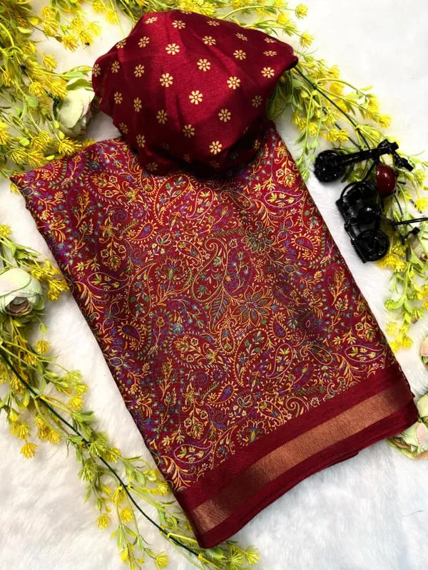 Ajrakh_Printed_Saree