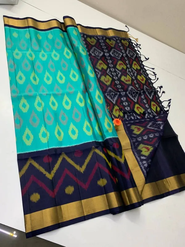 Pochampalli_Designer_Printed_And_Dolla_Silk_Fabric_Saree