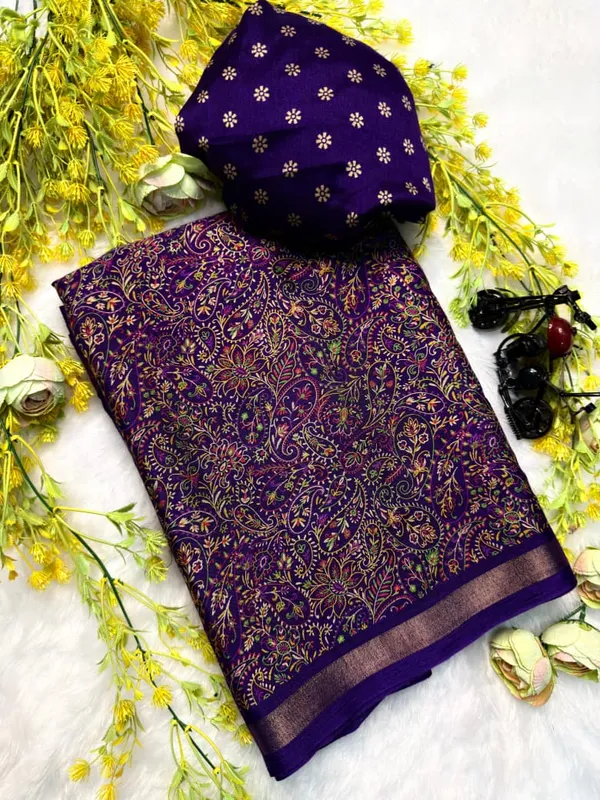 Ajrakh_Printed_Saree