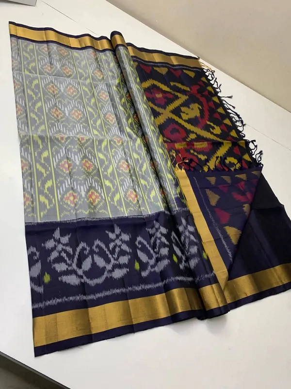Pochampalli_Designer_Printed_And_Dolla_Silk_Fabric_Saree