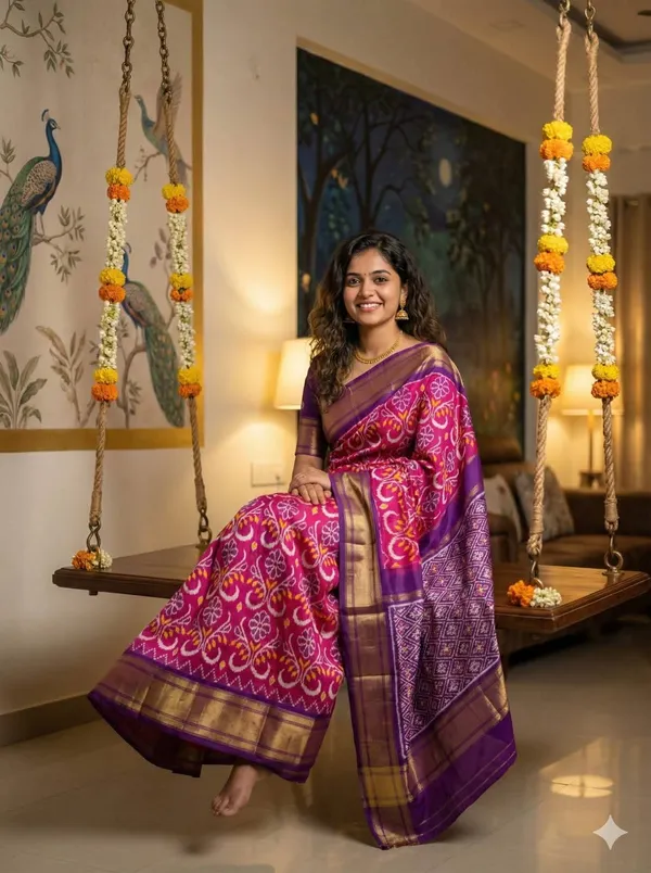 Pochammpalli_Designer_Printed_And_Dolla_Silk_Fabric_Sarees