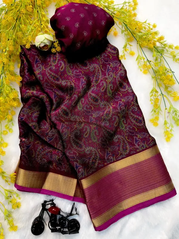 Ajrakh_Printed_Saree
