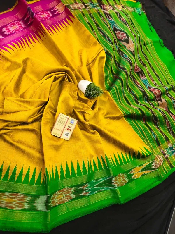 Pochammpalli_Designer_Printed_And_Dolla_Silk_Fabric_Sarees