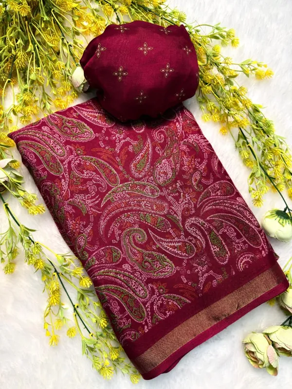 Ajrakh_Printed_Saree