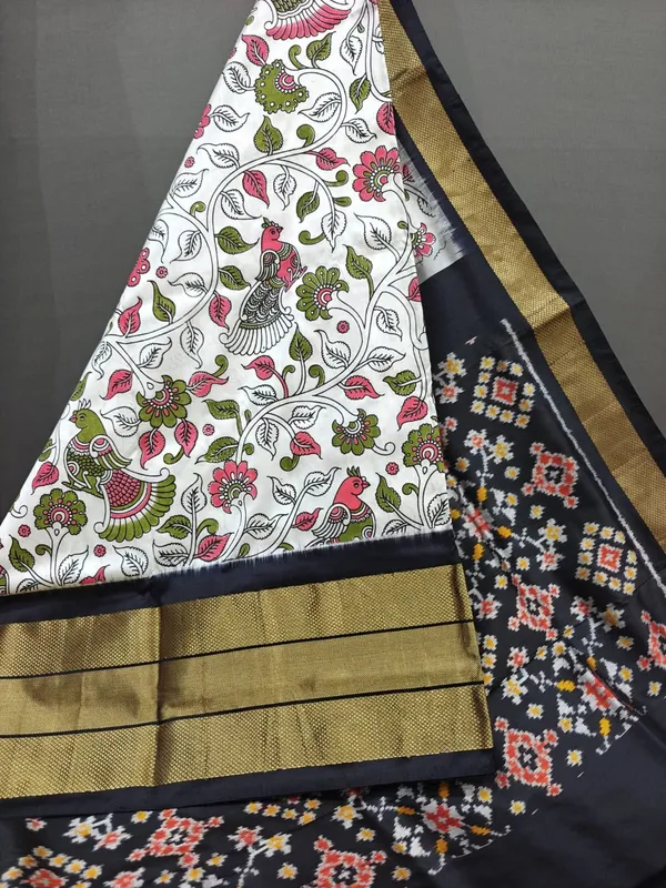 Pochammpalli_Designer_Printed_And_Dolla_Silk_Fabric_Sarees