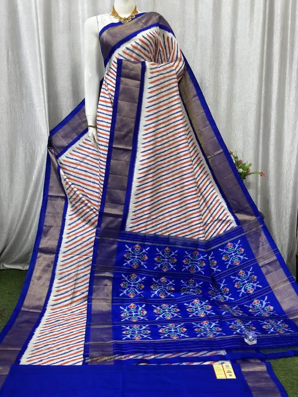 Pochampalli_Designer_Printed_And_Dolla_Silk_Fabric_Saree
