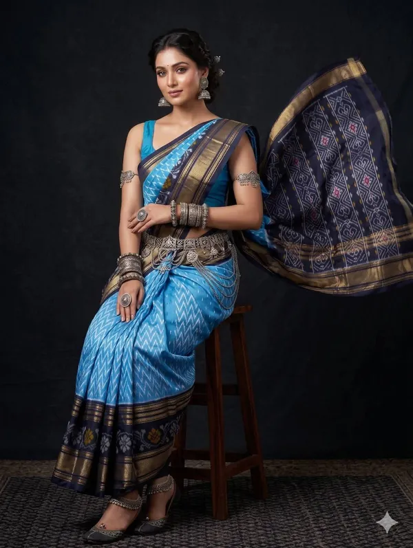 Kalamkari_Designer_Printed_And_Dolla_Silk_Fabric_Sarees