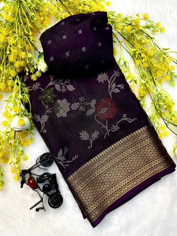 Ajrakh_Printed_Saree