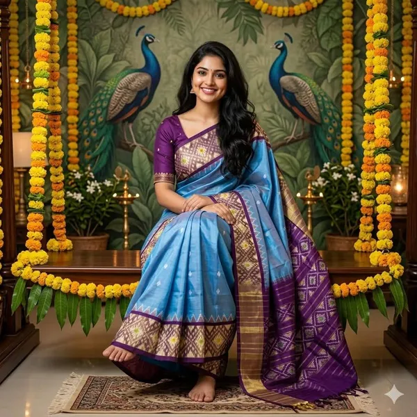 Pochampalli_Designer_Printed_And_Dolla_Silk_Fabric_Sarees