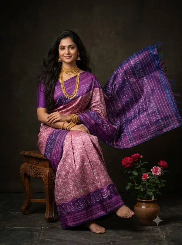 Pochammpalli_Designer_Printed_And_Dolla_Silk_Fabric_Sarees