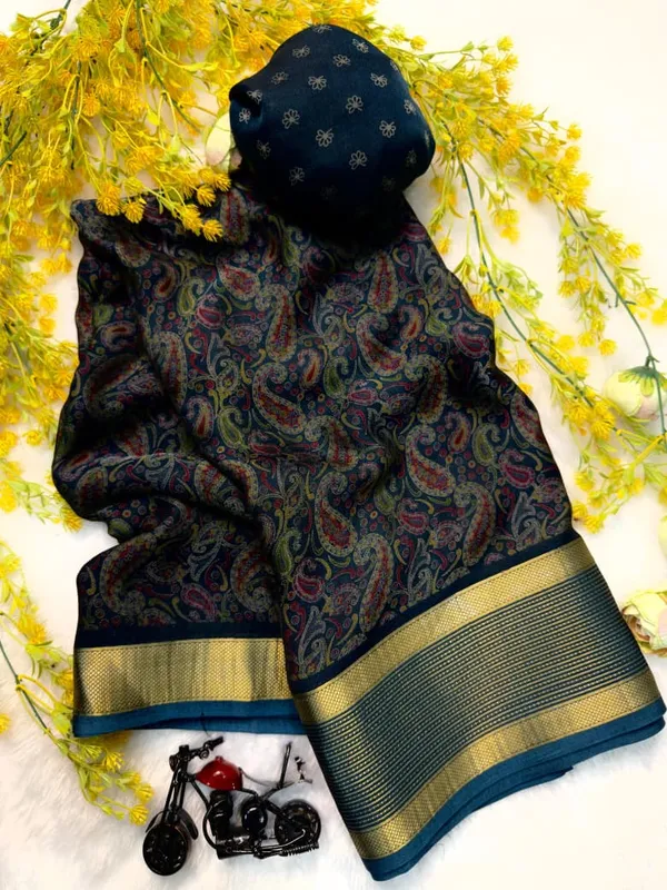Ajrakh_Printed_Saree