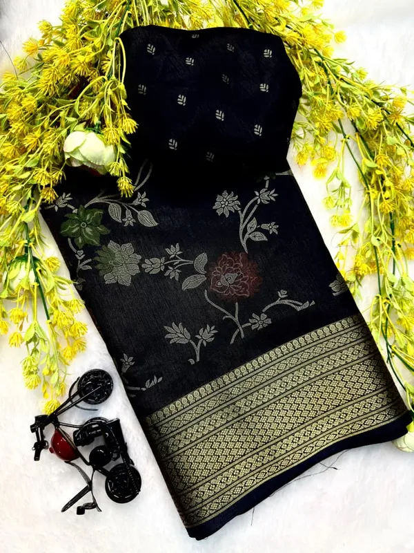 Ajrakh_Printed_Saree