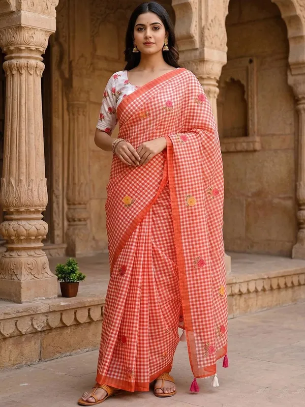 Latest_Linen_Sarees