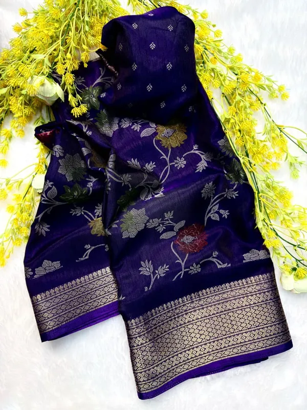 Ajrakh_Printed_Saree