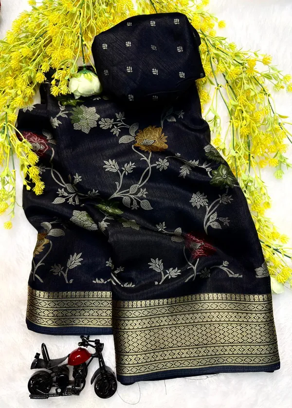 Ajrakh_Printed_Saree