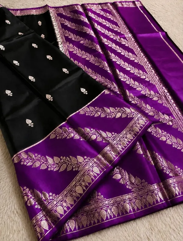 Lichi_Kanchipuram_Tussar_Silk_Sarees
