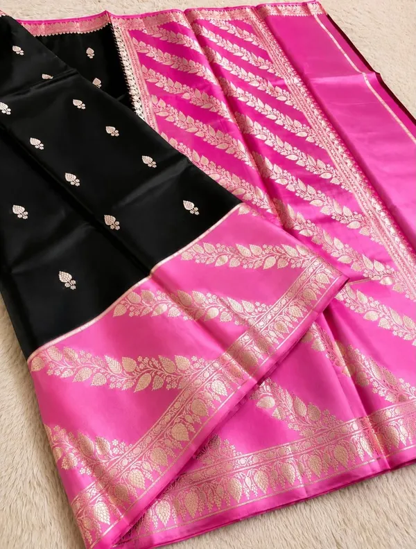 Lichi_Kanchipuram_Tussar_Silk_Sarees