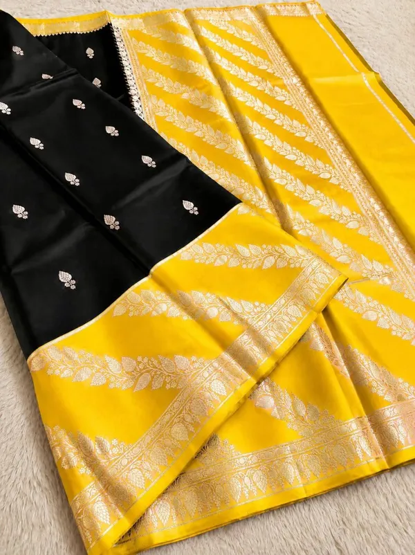 Lichi_Kanchipuram_Tussar_Silk_Sarees
