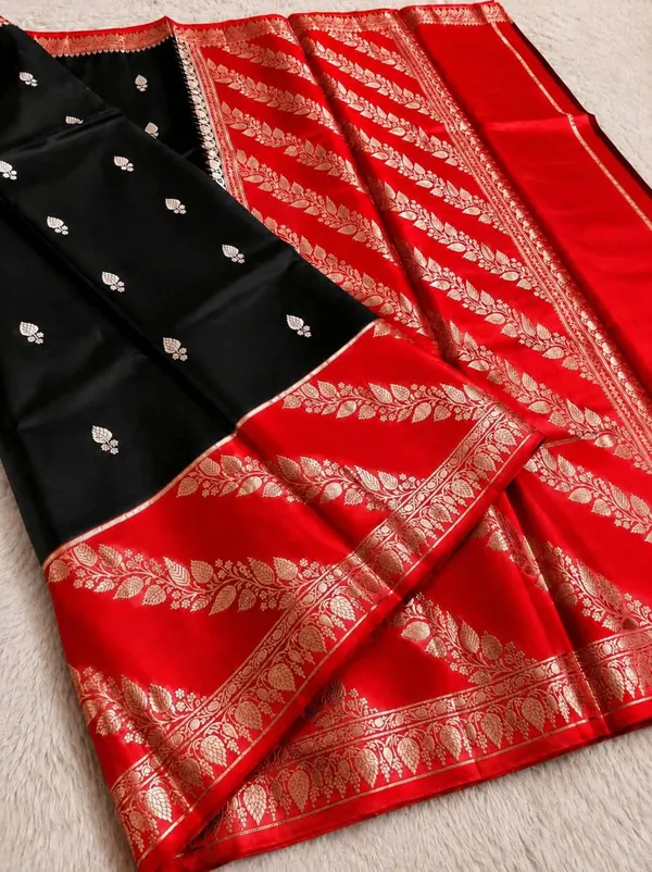 Lichi_Kanchipuram_Tussar_Silk_Sarees