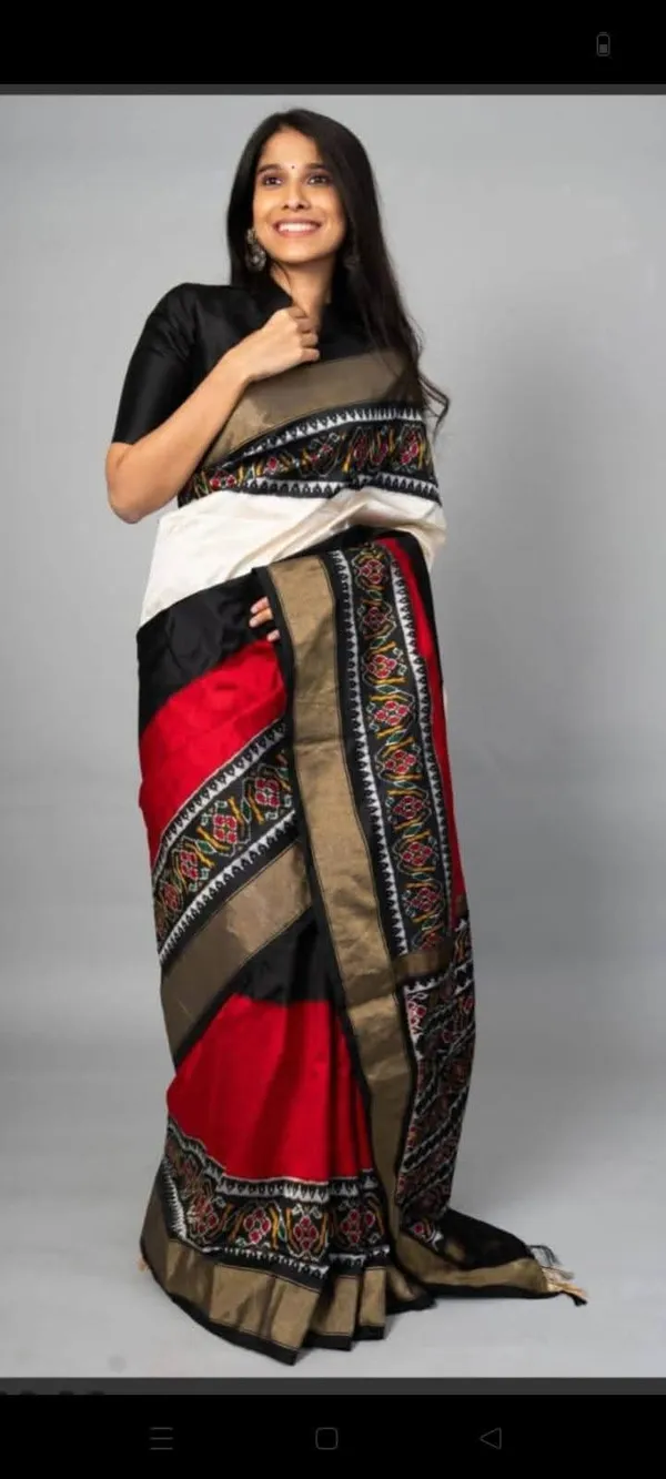 Pochampalli_Designer_And_Dolla_Silk_Saree