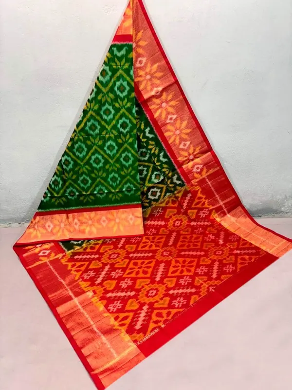 Twill_Ikkat_Designer_And_Dolla_Silk_Sarees
