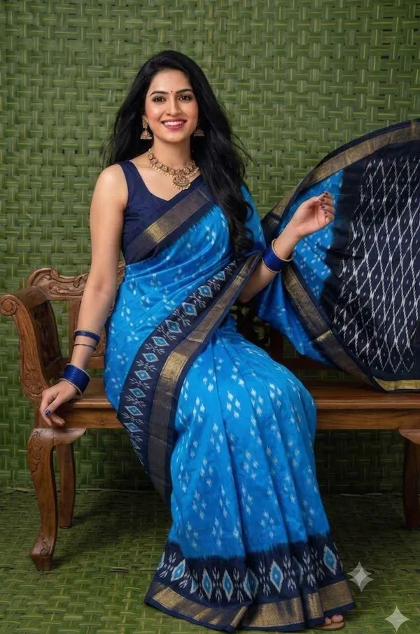 Pochampalli_Designer_Printed_And_Dolla_Silk_Sarees