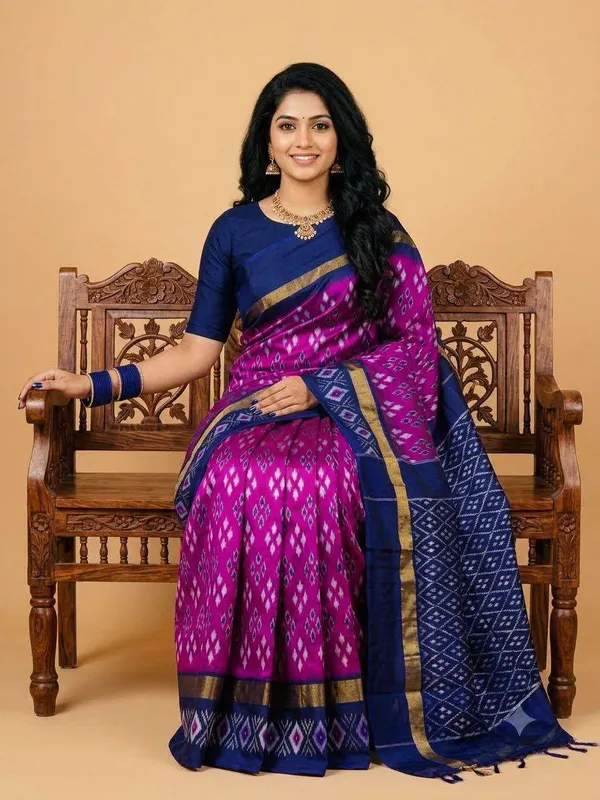 Pochampalli_Designer_Printed_And_Dolla_Silk_Sarees