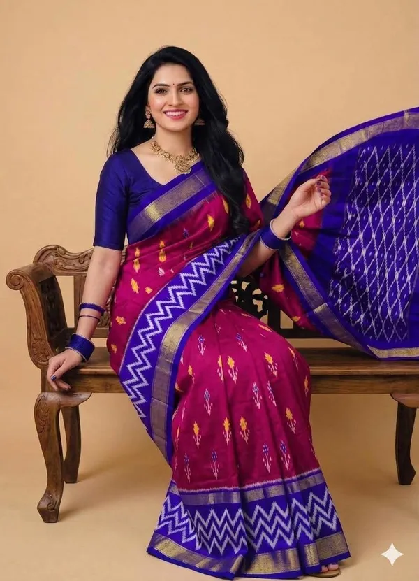 Pochampalli_Designer_Printed_And_Dolla_Silk_Sarees