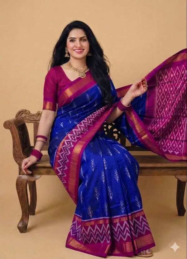 Pochampalli_Designer_Printed_And_Dolla_Silk_Sarees