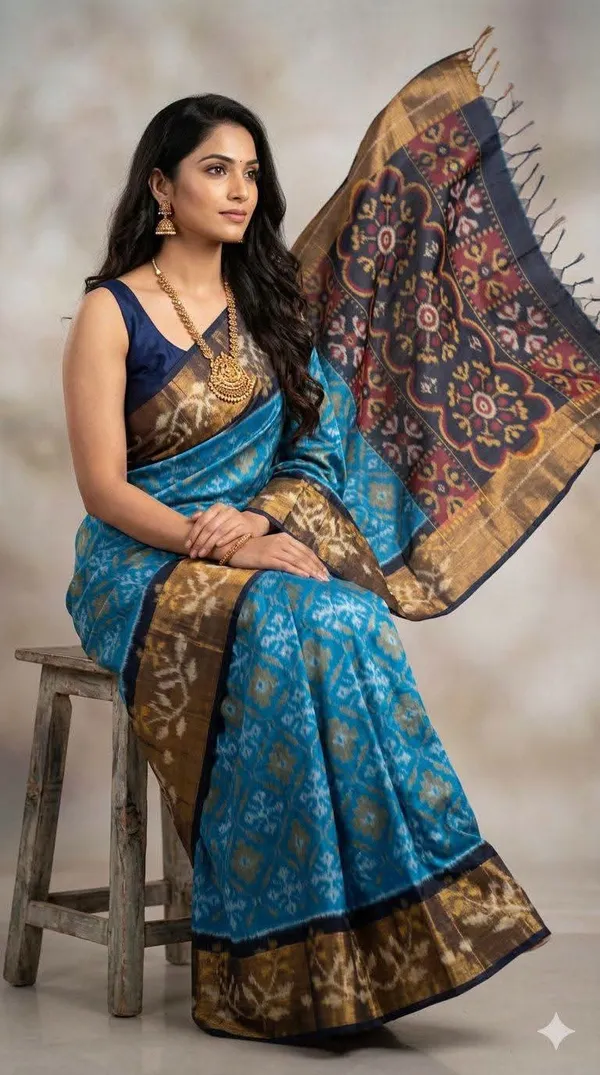 Pochampalli_Designer_Printed_And_Dolla_Silk_Sarees
