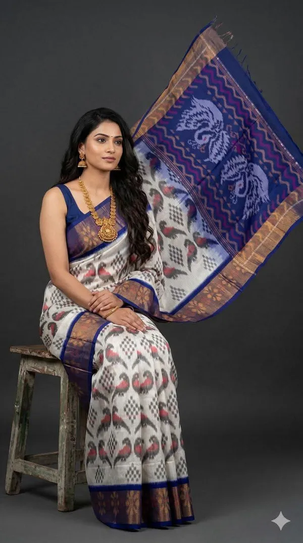 Pochampalli_Designer_Printed_And_Dolla_Silk_Sarees