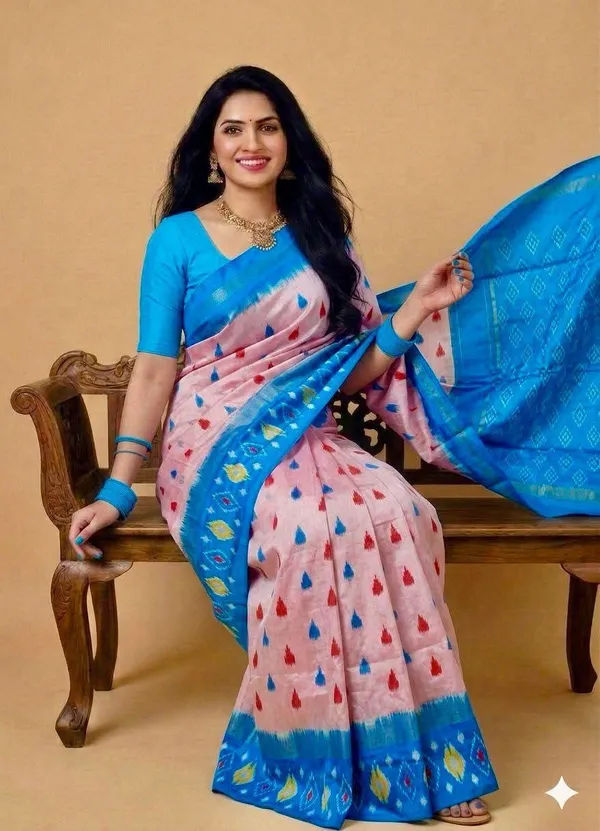 Pochampalli_Designer_Printed_And_Dolla_Silk_Sarees