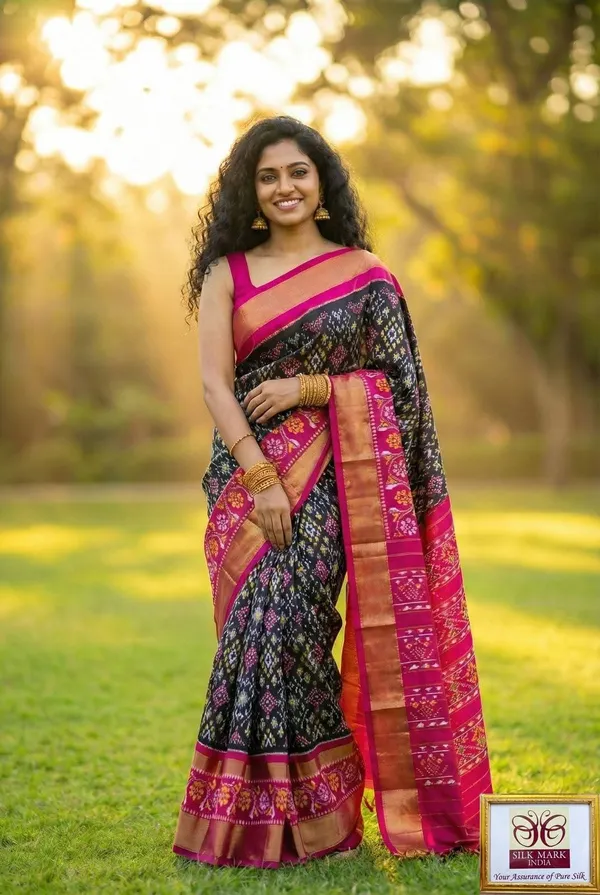Pochammpalli_Designer_Printed_And_Dolla_Silk_Fabric_Sarees