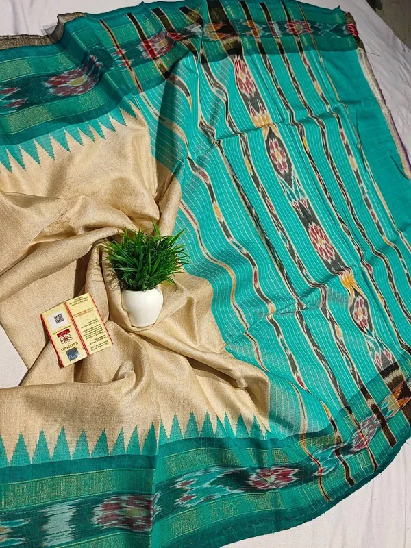 Pochammpalli_Designer_Printed_And_Dolla_Silk_Fabric_Sarees