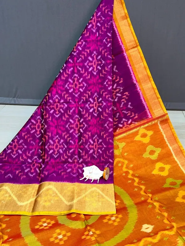 Pochammpalli_Designer_Printed_And_Dolla_Silk_Fabric_Sarees