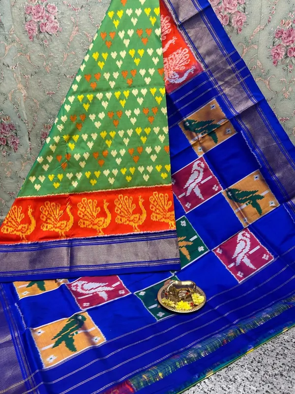 Pochammpalli_Designer_Printed_And_Dolla_Silk_Fabric_Sarees